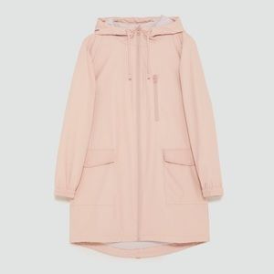 Zara pink Raincoat